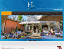 Tablet Screenshot of hotelfalco.com